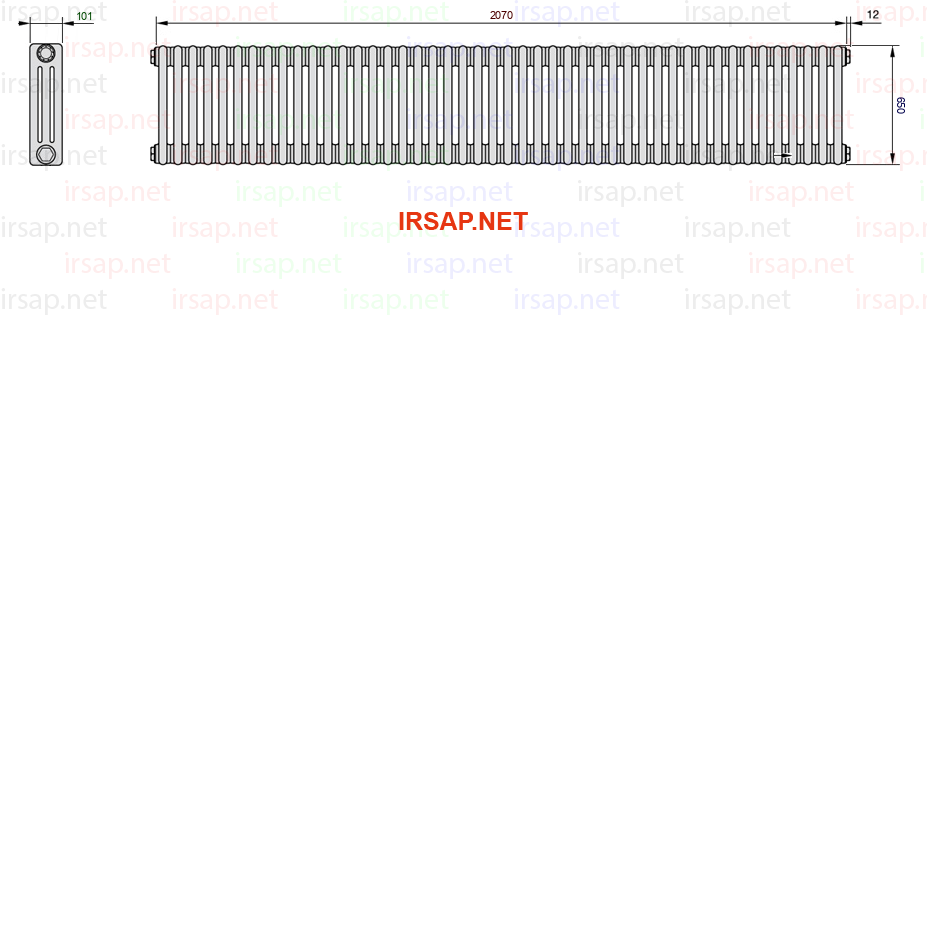 Радиатор IRSAP Tesi 30650/46 T14 CL 01